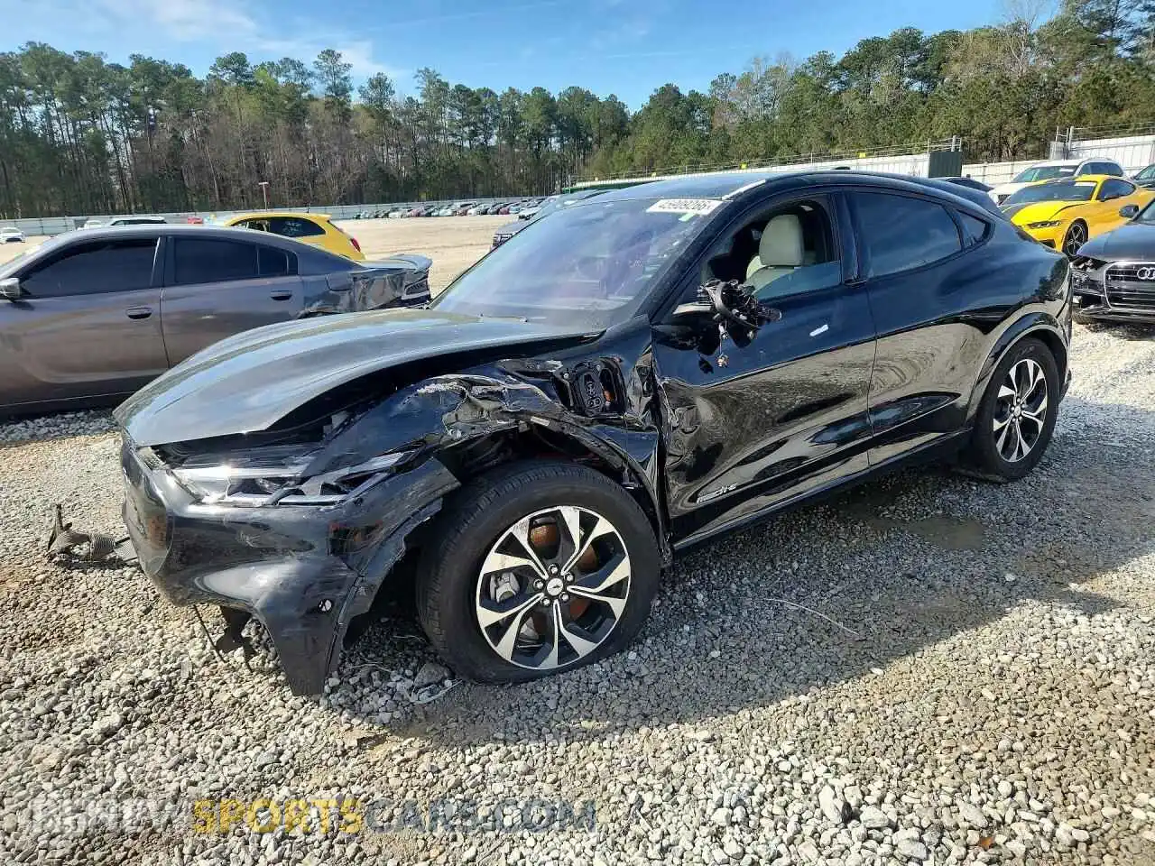 1 Photograph of a damaged car 3FMTK3RM7MMA46115 FORD MUSTANG 2021