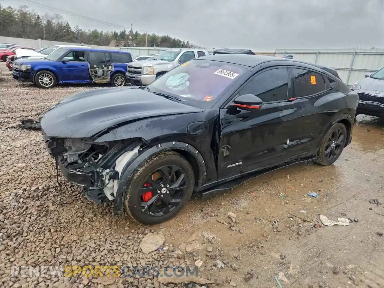 1 Photograph of a damaged car 3FMTK3SS8MMA20826 FORD MUSTANG 2021