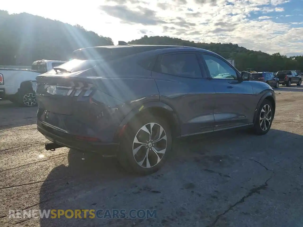 3 fotografías del automóvil dañado 3FMTK3SU0MMA02340 FORD MUSTANG 2021