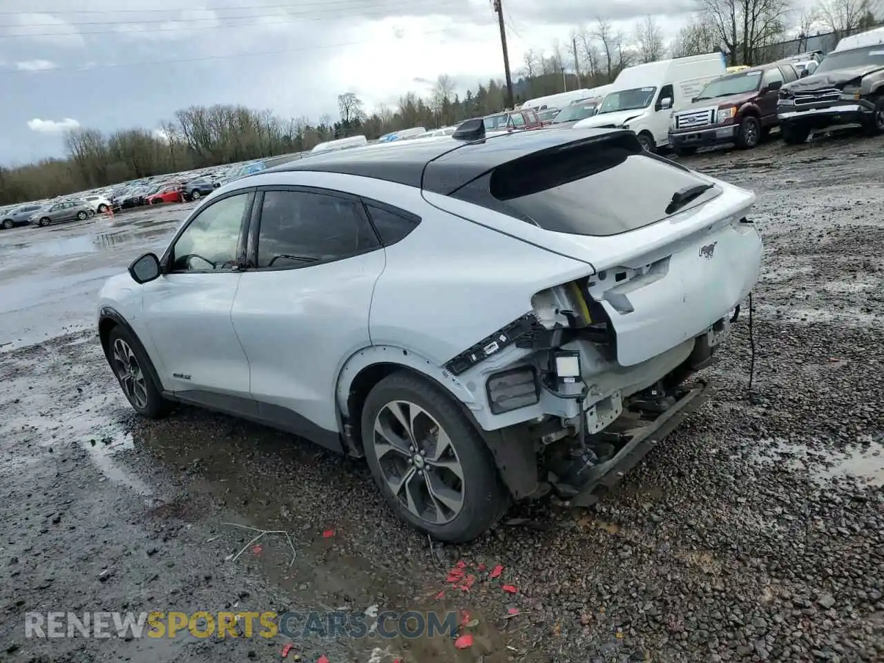 2 Photograph of a damaged car 3FMTK3SU0MMA25083 FORD MUSTANG 2021