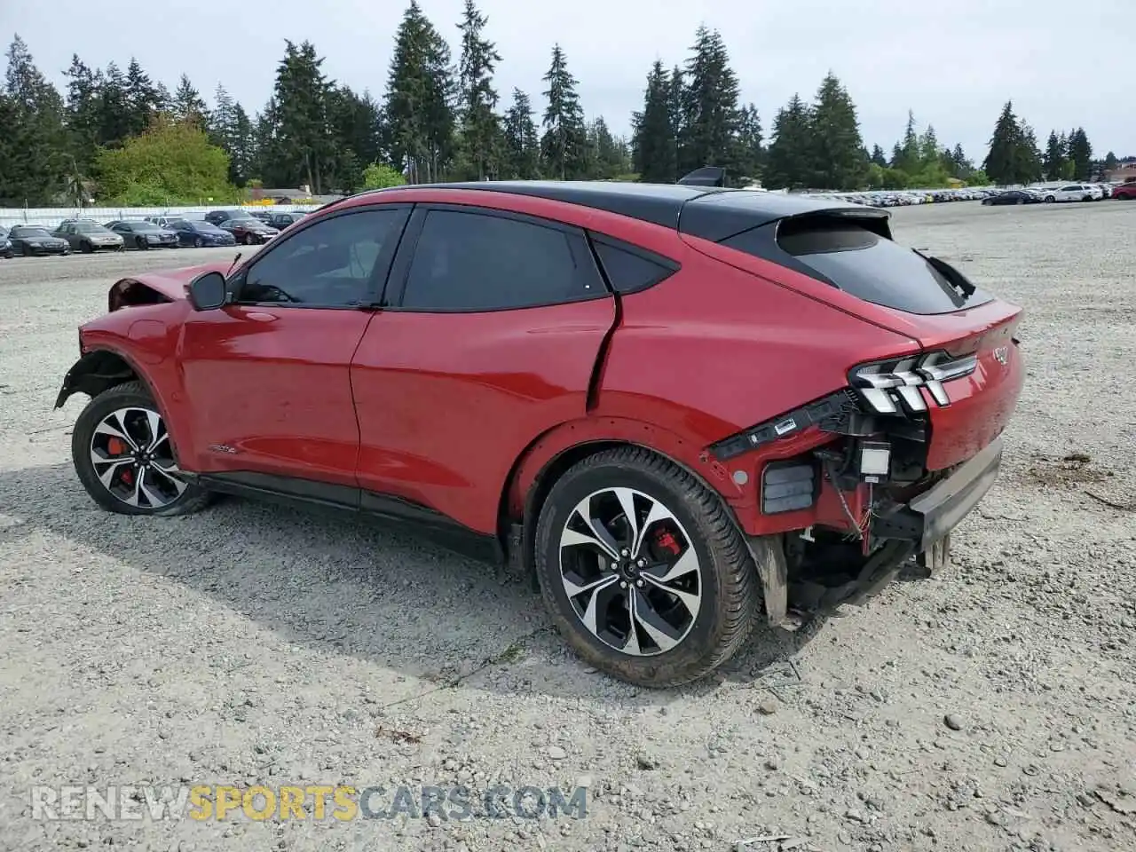 2 Photograph of a damaged car 3FMTK3SU1MMA10687 FORD MUSTANG 2021