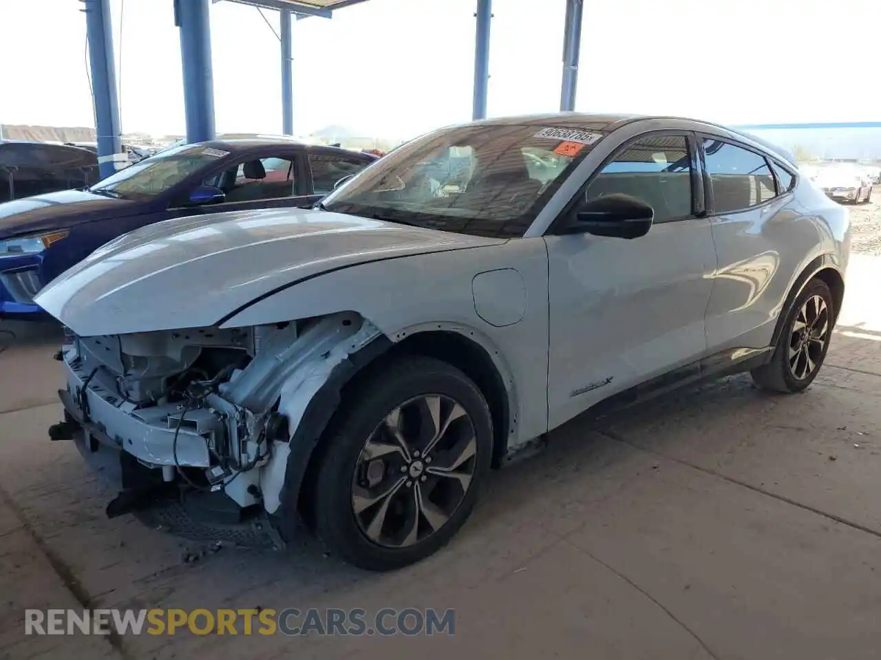 1 Photograph of a damaged car 3FMTK3SU1MMA27554 FORD MUSTANG 2021