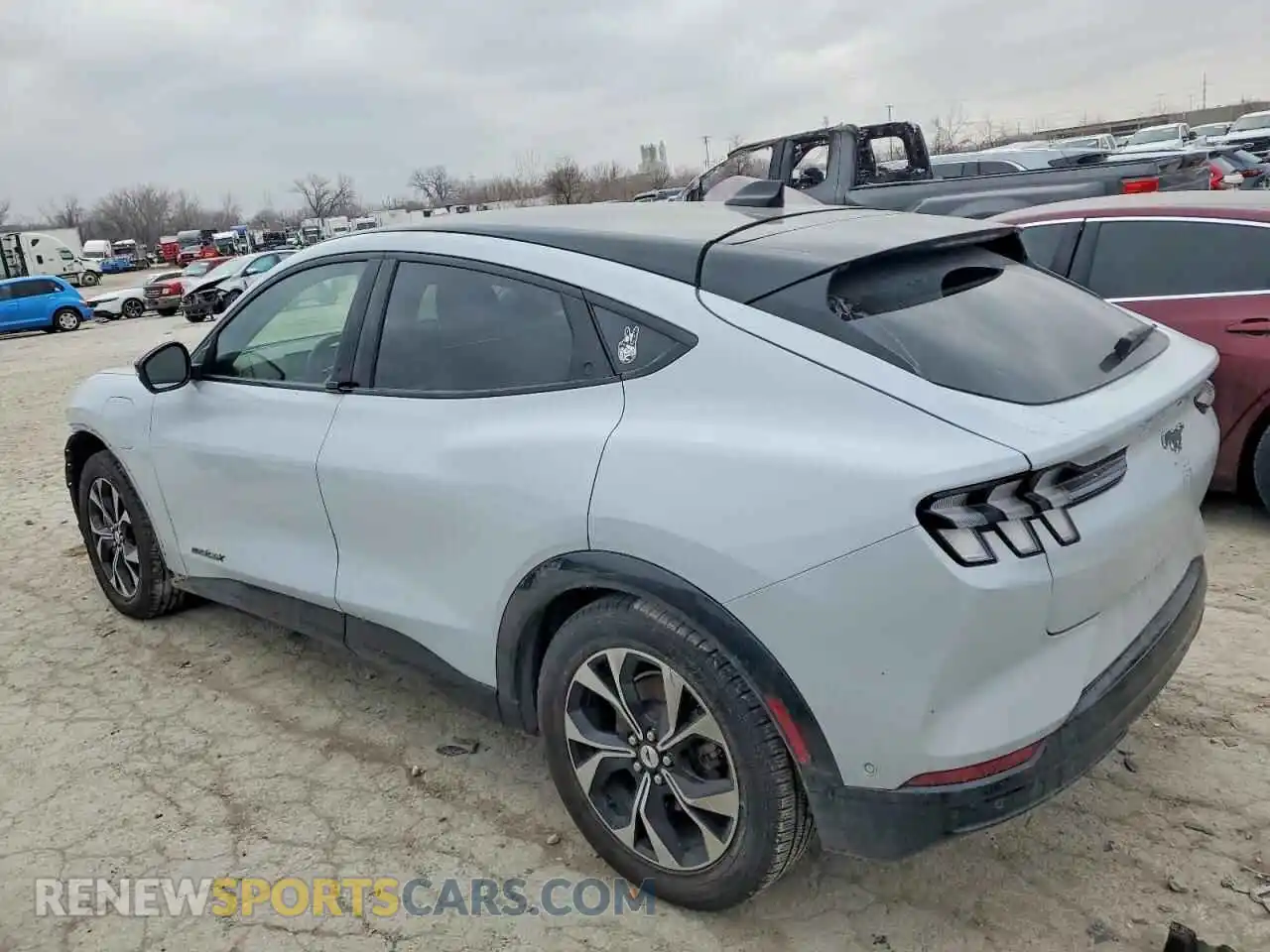 2 Photograph of a damaged car 3FMTK3SU3MMA03661 FORD MUSTANG 2021