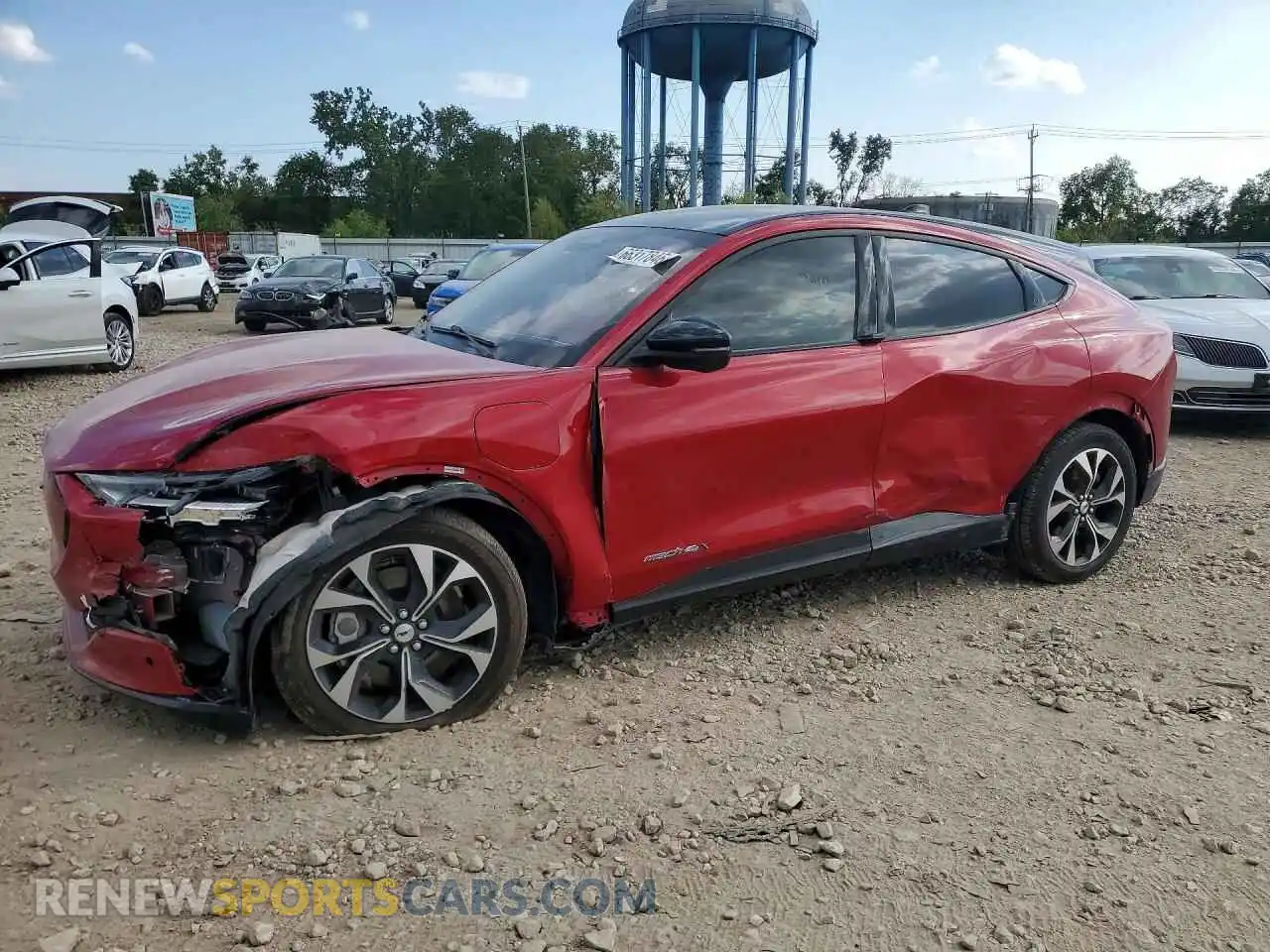 1 fotografías del automóvil dañado 3FMTK3SU3MMA45487 FORD MUSTANG 2021