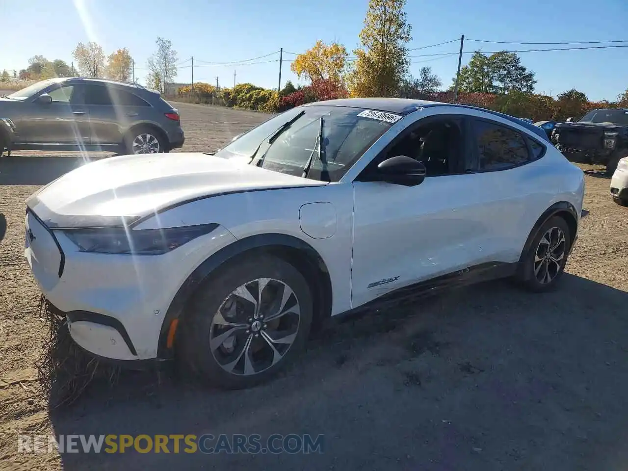 1 Photograph of a damaged car 3FMTK3SU3MMA66906 FORD MUSTANG 2021