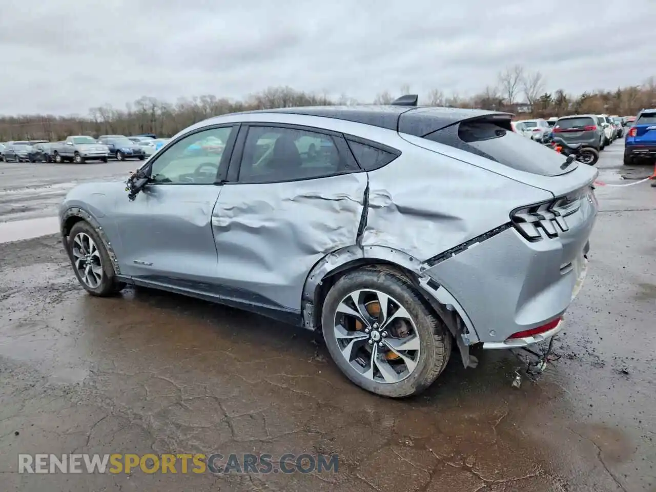 2 Photograph of a damaged car 3FMTK3SU4MMA43019 FORD MUSTANG 2021