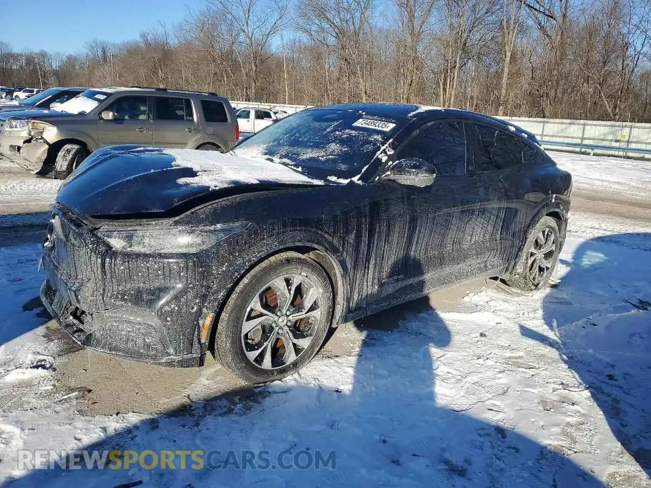1 Photograph of a damaged car 3FMTK3SU5MMA03709 FORD MUSTANG 2021