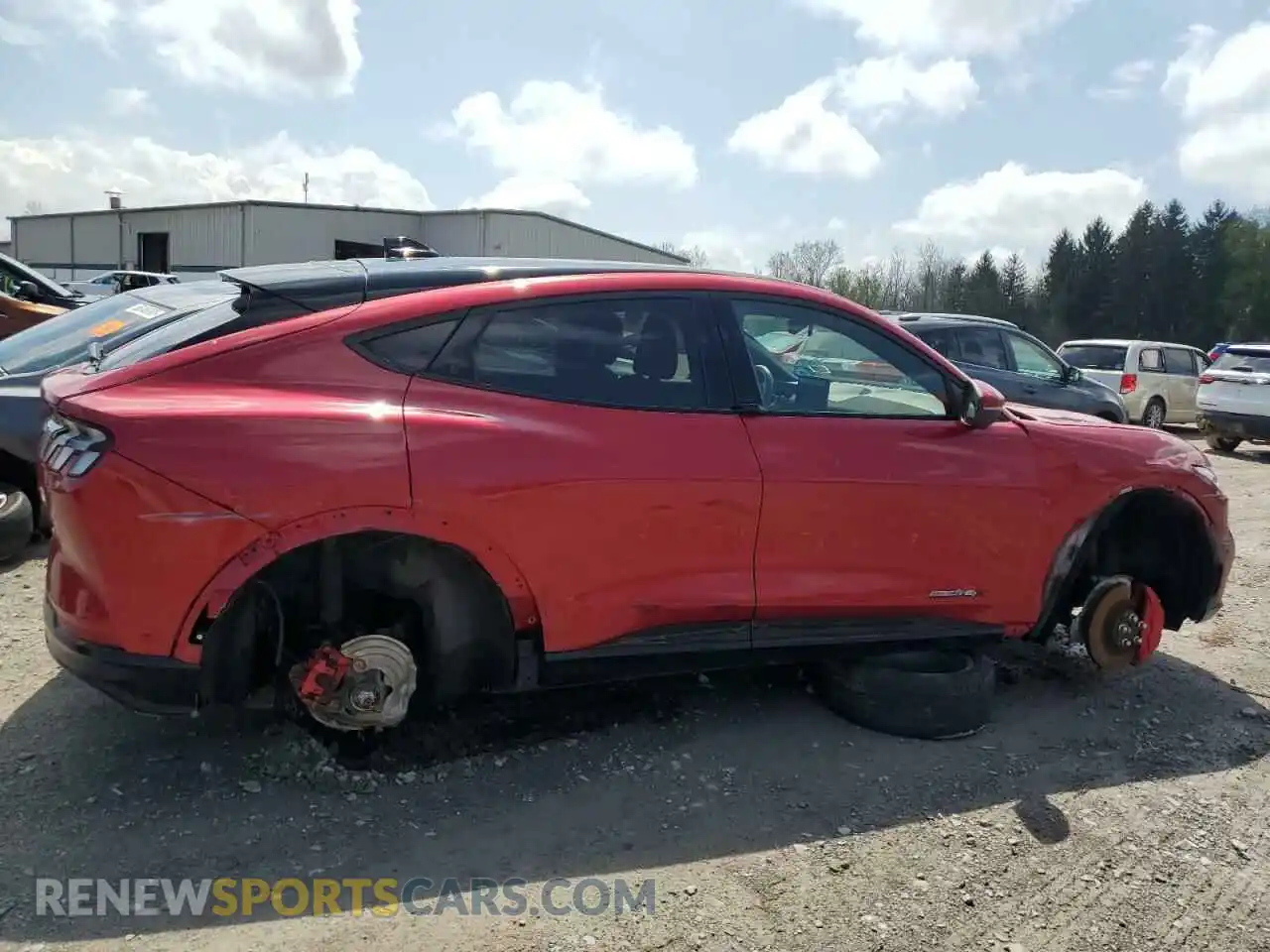3 Photograph of a damaged car 3FMTK3SU5MMA08036 FORD MUSTANG 2021