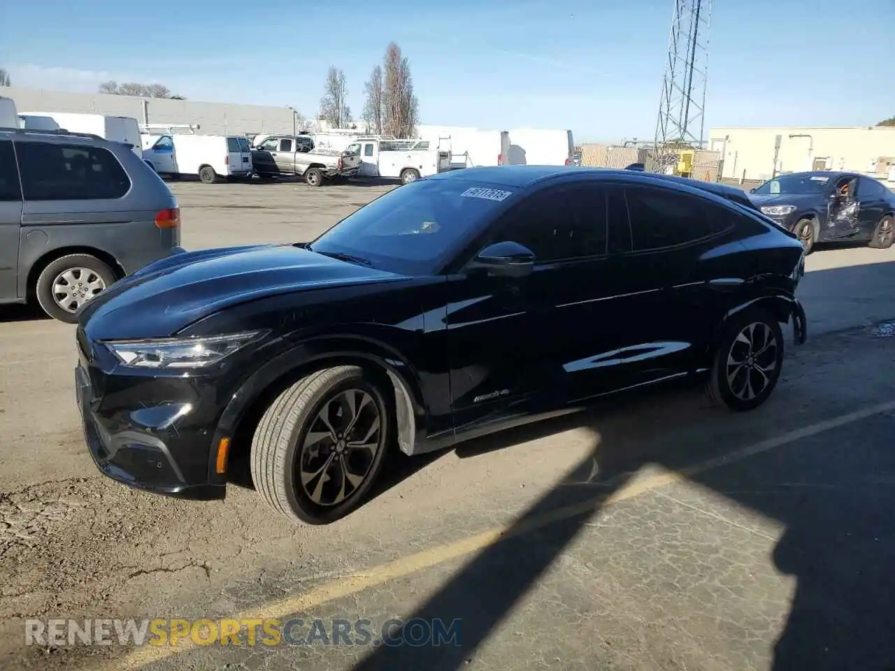 1 Photograph of a damaged car 3FMTK3SU5MMA28545 FORD MUSTANG 2021