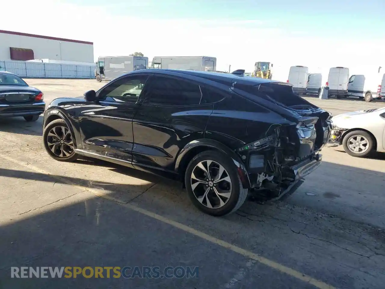 2 Photograph of a damaged car 3FMTK3SU5MMA28545 FORD MUSTANG 2021