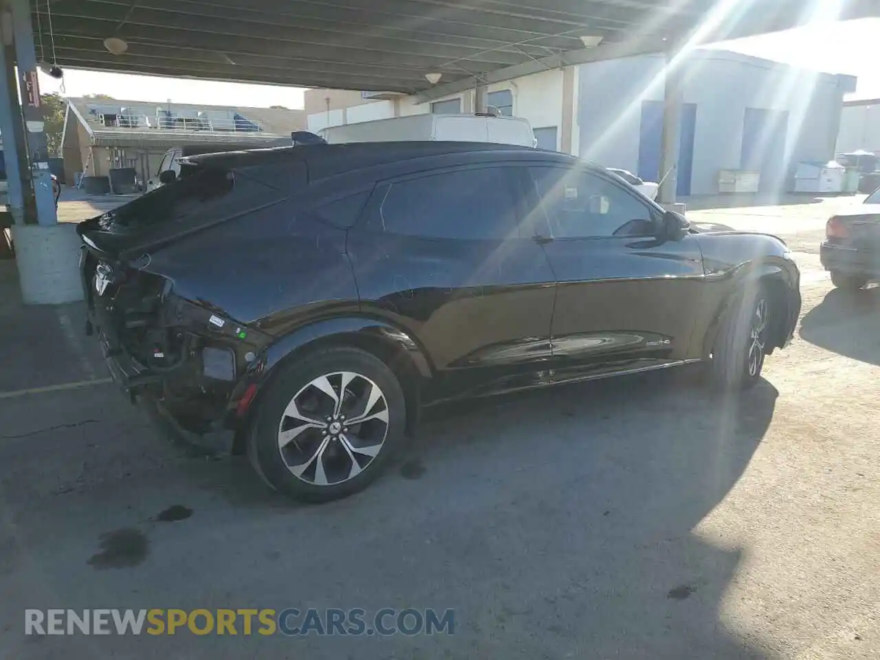 3 Photograph of a damaged car 3FMTK3SU5MMA28545 FORD MUSTANG 2021