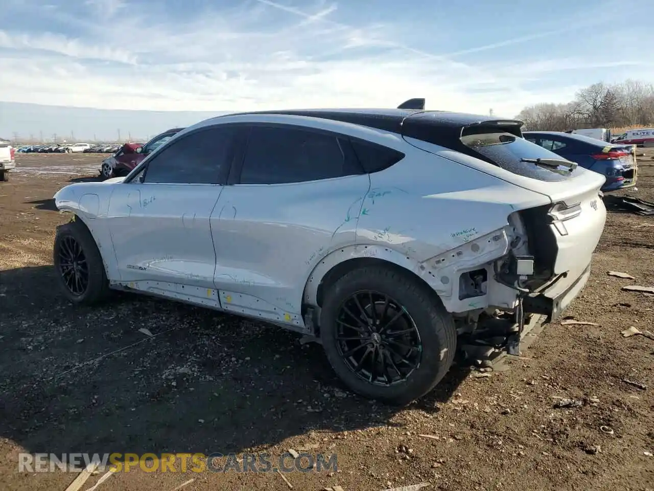 2 Photograph of a damaged car 3FMTK3SU6MMA01693 FORD MUSTANG 2021