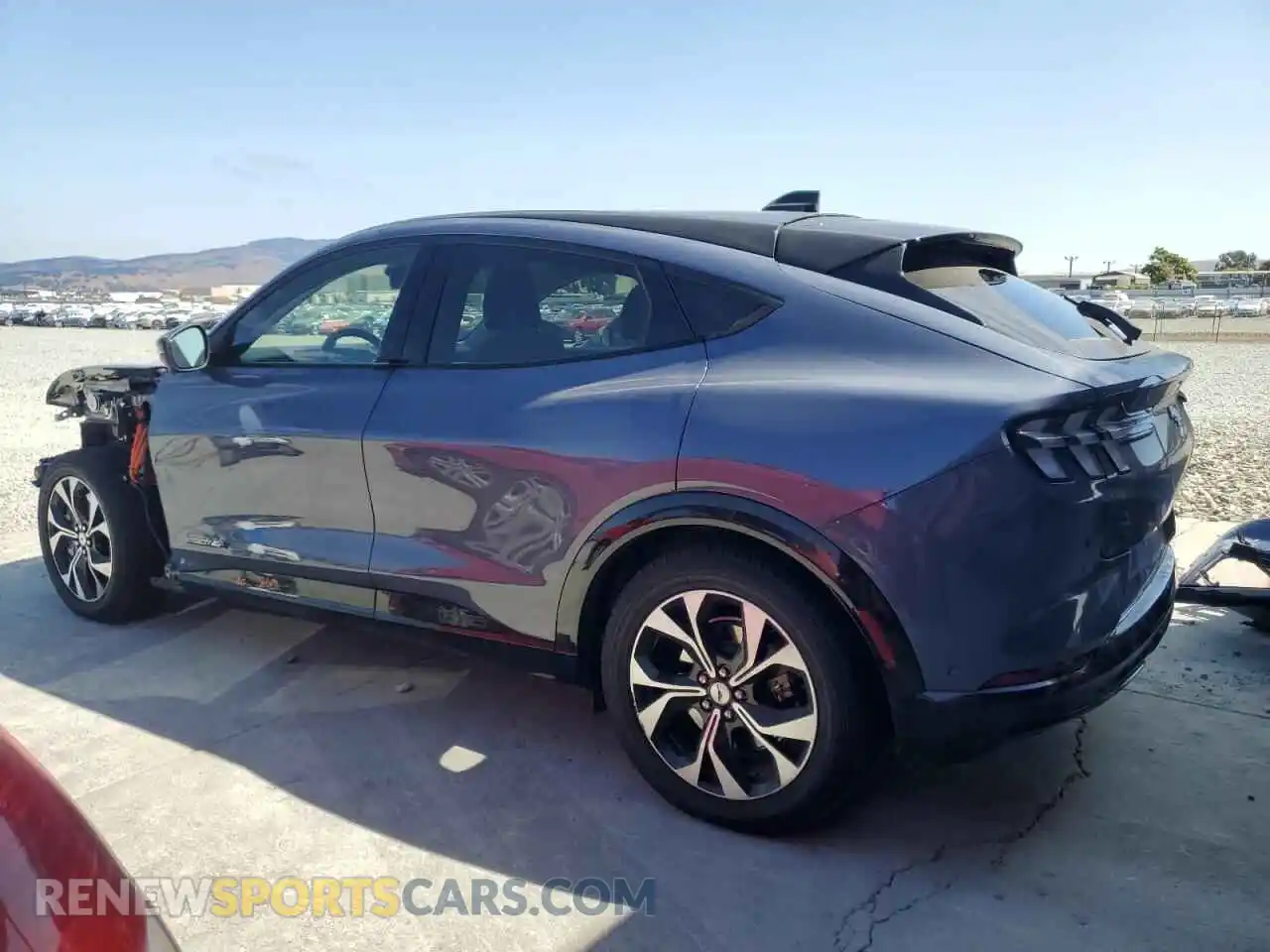 2 Photograph of a damaged car 3FMTK3SU6MMA09325 FORD MUSTANG 2021