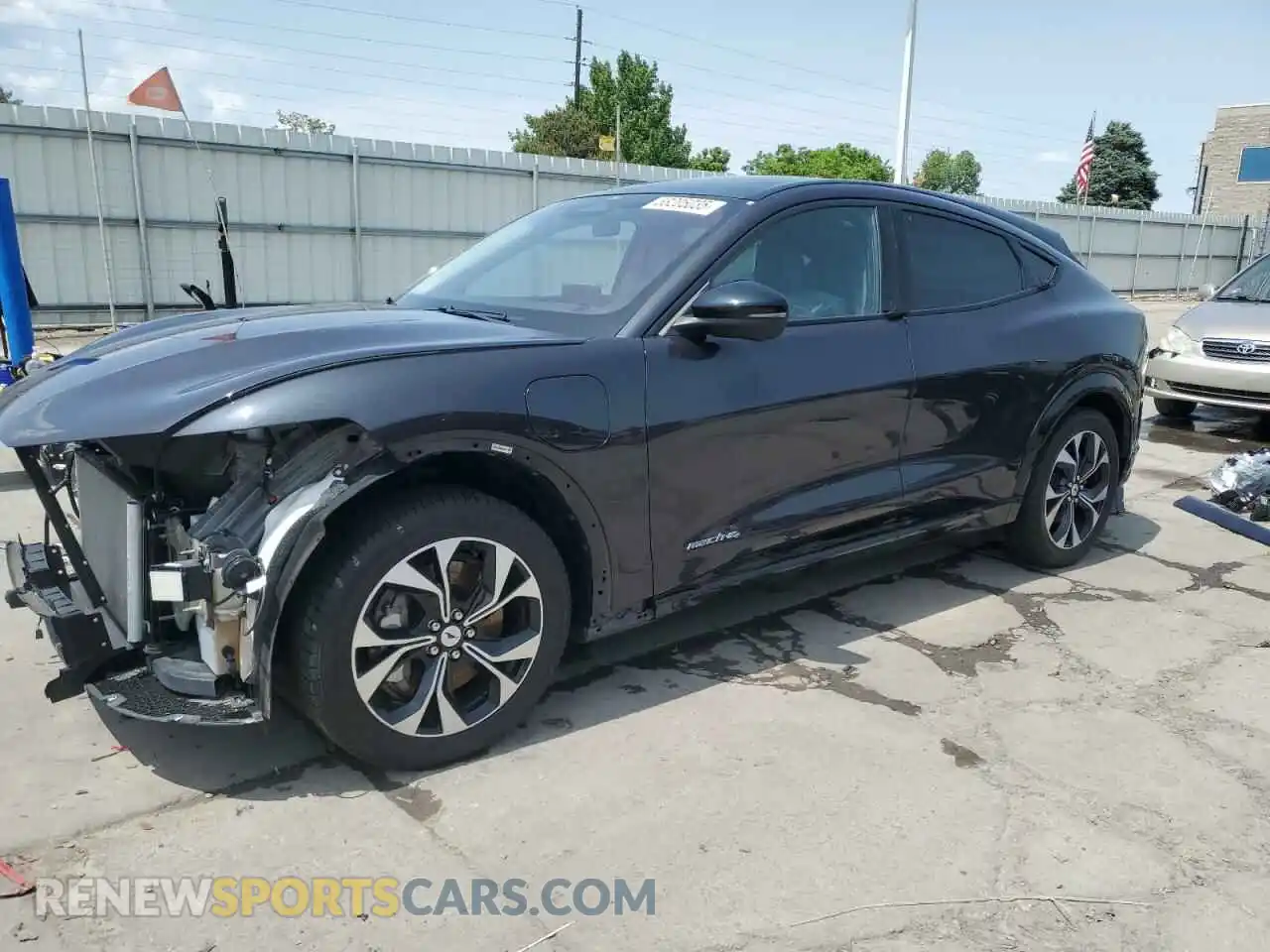 1 Photograph of a damaged car 3FMTK3SU6MMA45791 FORD MUSTANG 2021