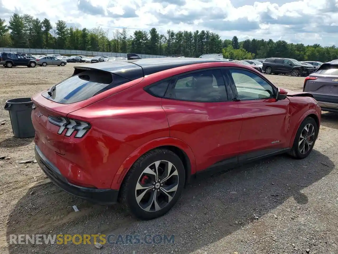 3 Photograph of a damaged car 3FMTK3SU7MMA08345 FORD MUSTANG 2021