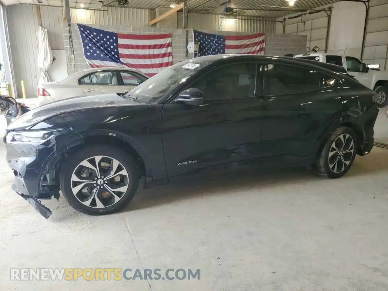 1 Photograph of a damaged car 3FMTK3SU8MMA02456 FORD MUSTANG 2021