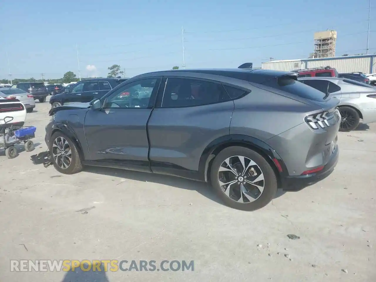 2 Photograph of a damaged car 3FMTK3SU8MMA03879 FORD MUSTANG 2021