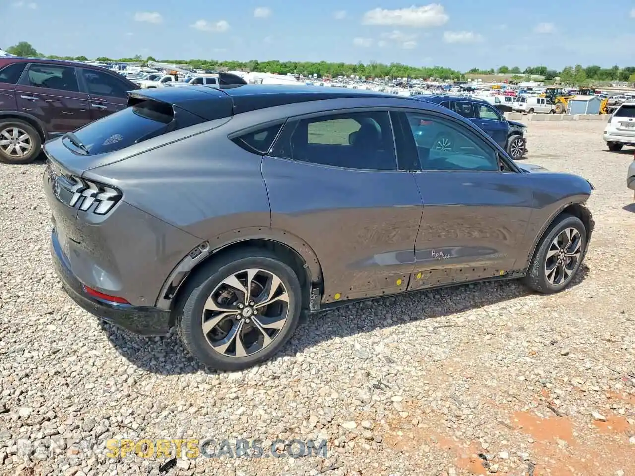 3 Photograph of a damaged car 3FMTK3SU8MMA10489 FORD MUSTANG 2021