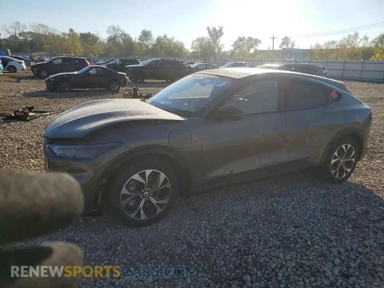 1 Photograph of a damaged car 3FMTK3SU8MMA40916 FORD MUSTANG 2021