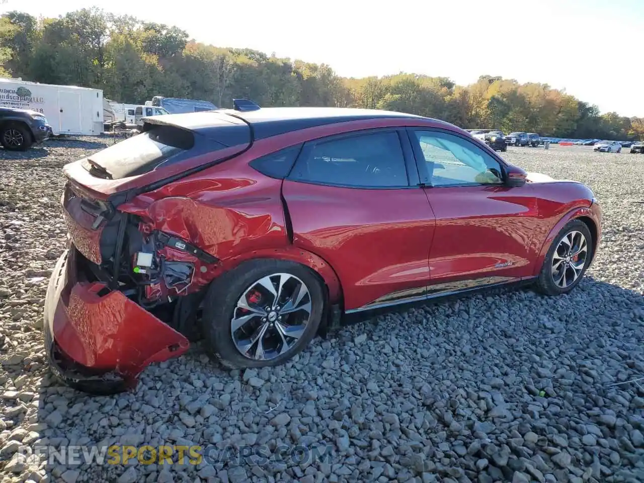 3 Photograph of a damaged car 3FMTK3SU9MMA06371 FORD MUSTANG 2021