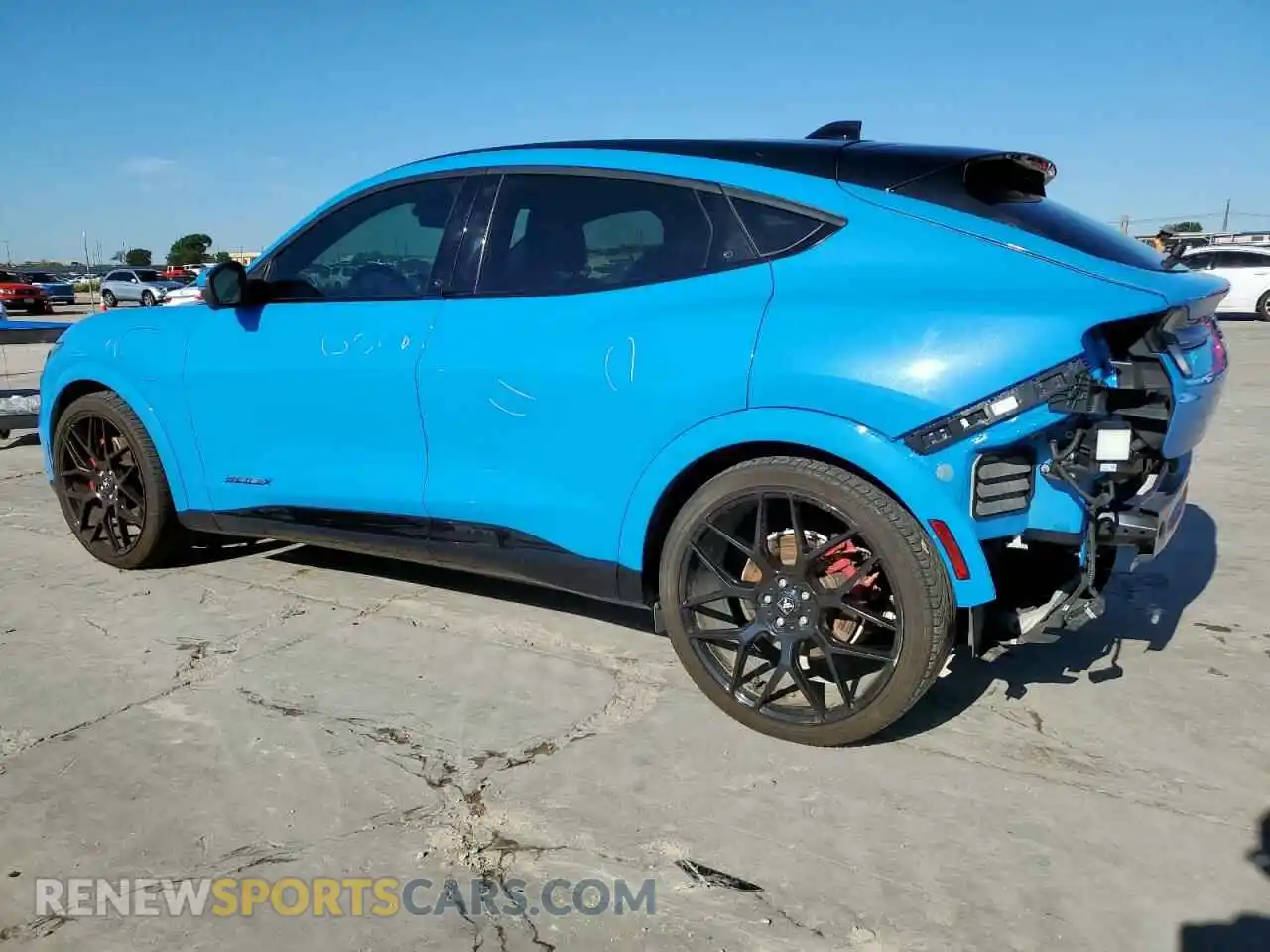 2 Photograph of a damaged car 3FMTK3SUXMMA06668 FORD MUSTANG 2021