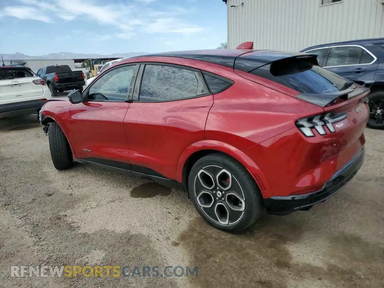 2 Photograph of a damaged car 3FMTK4SE3MME00253 FORD MUSTANG 2021