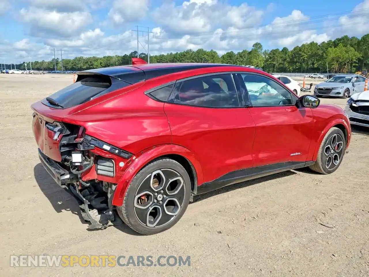 3 Photograph of a damaged car 3FMTK4SE4MME02223 FORD MUSTANG 2021
