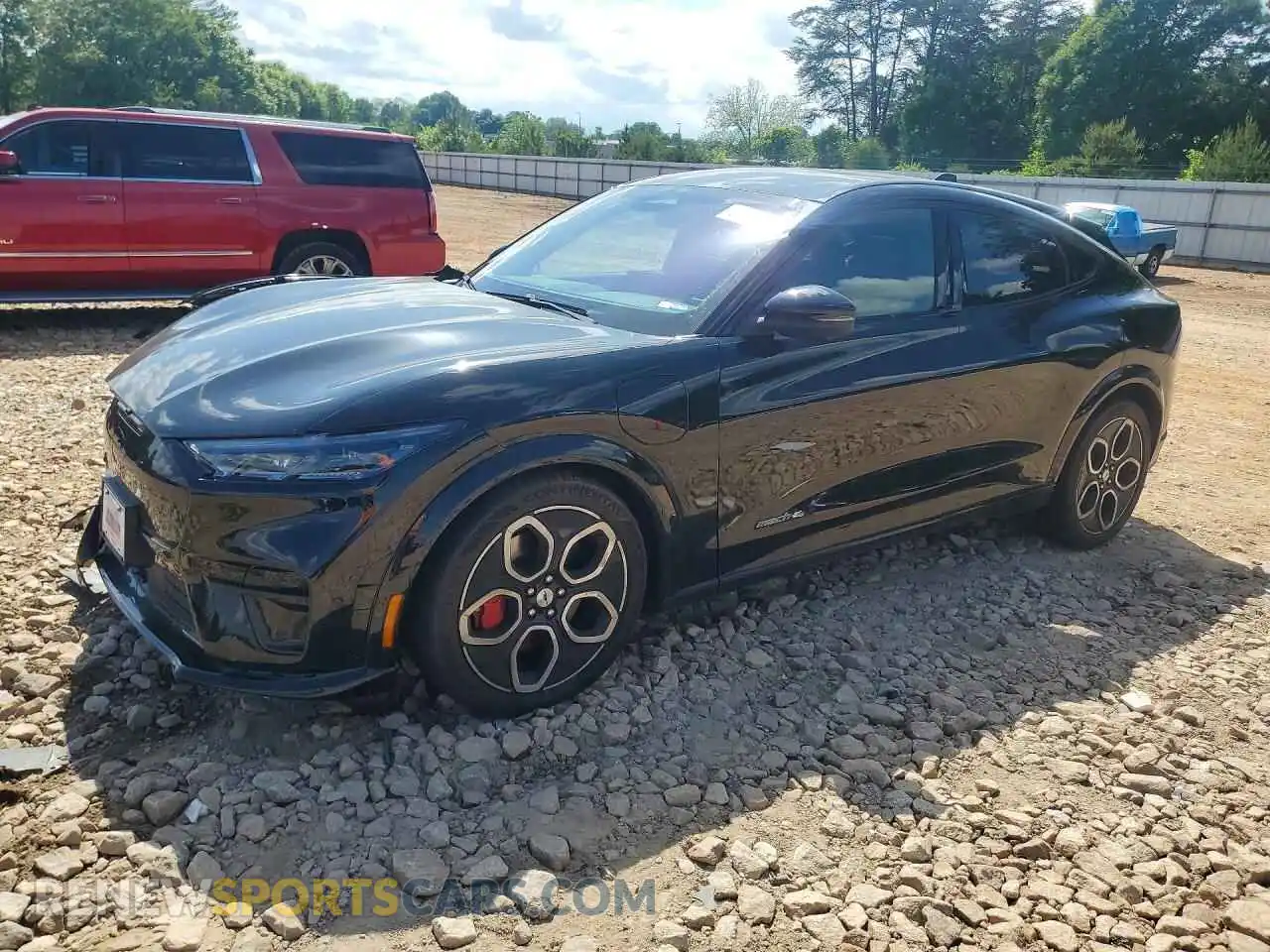 1 Photograph of a damaged car 3FMTK4SE7MME03186 FORD MUSTANG 2021