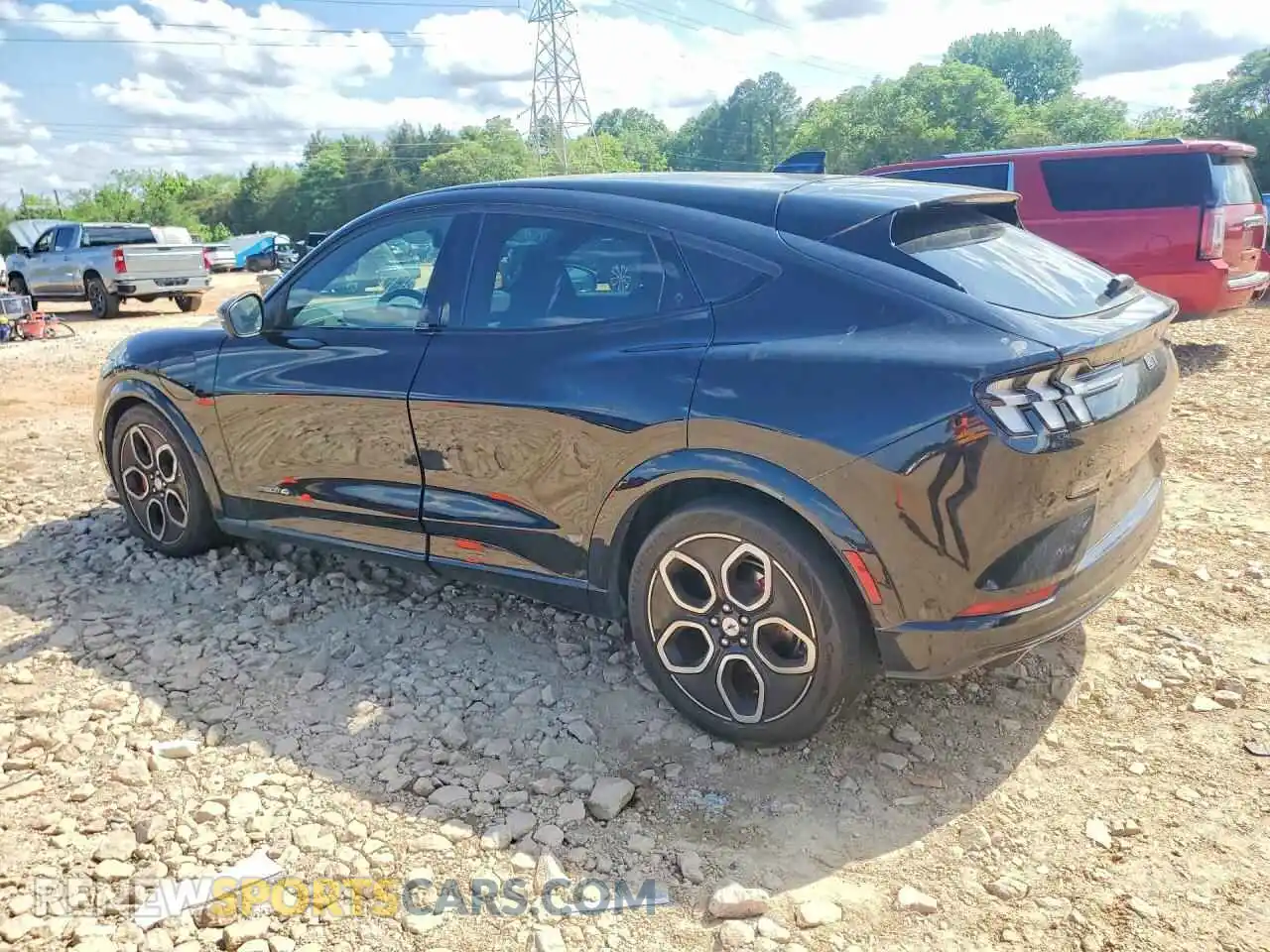 2 Photograph of a damaged car 3FMTK4SE7MME03186 FORD MUSTANG 2021
