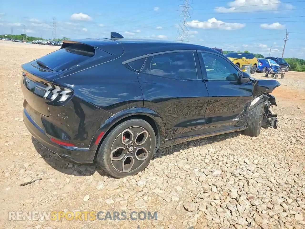 3 Photograph of a damaged car 3FMTK4SE7MME03186 FORD MUSTANG 2021