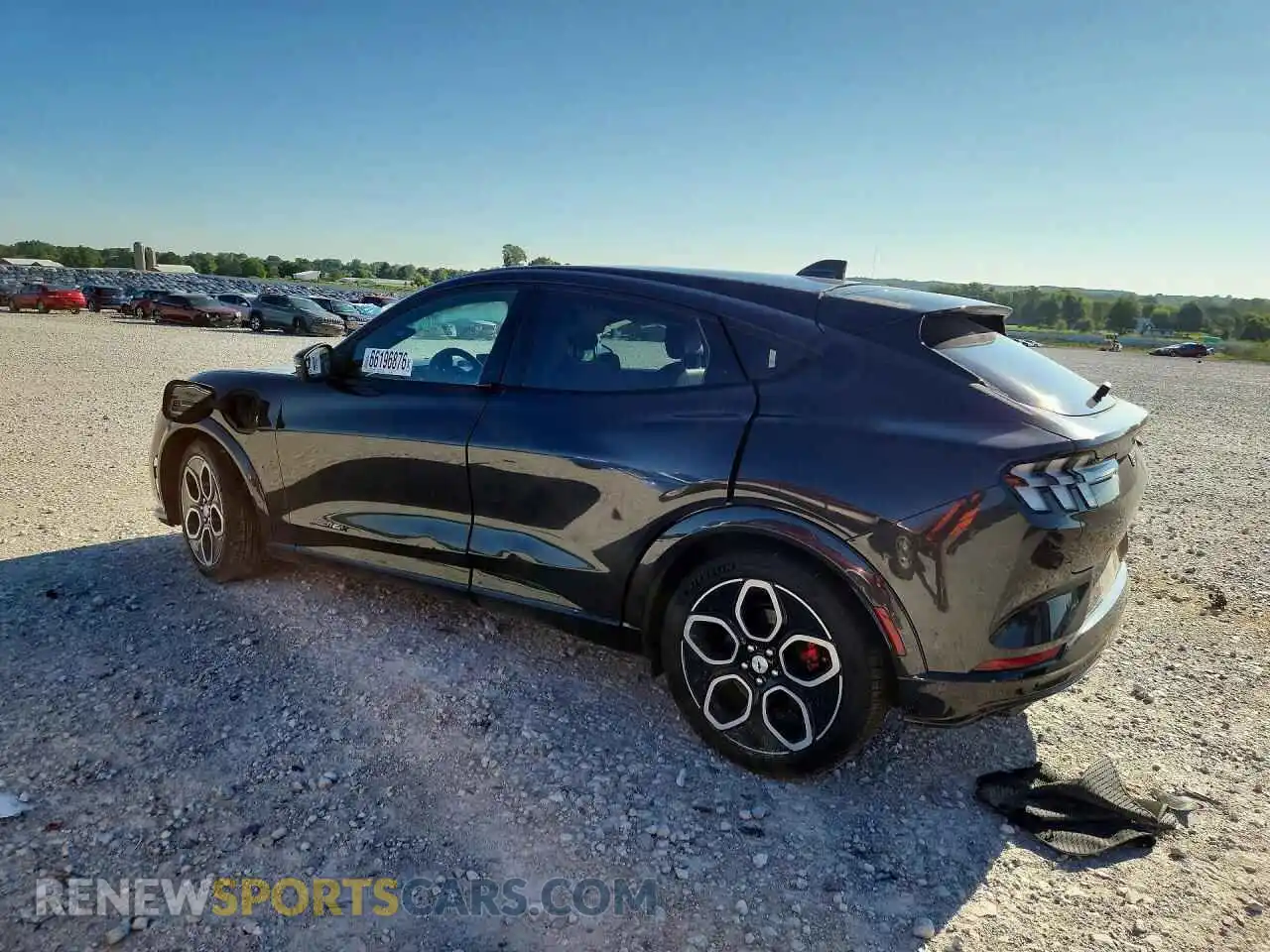 2 fotografías del automóvil dañado 3FMTK4SE8MME00992 FORD MUSTANG 2021