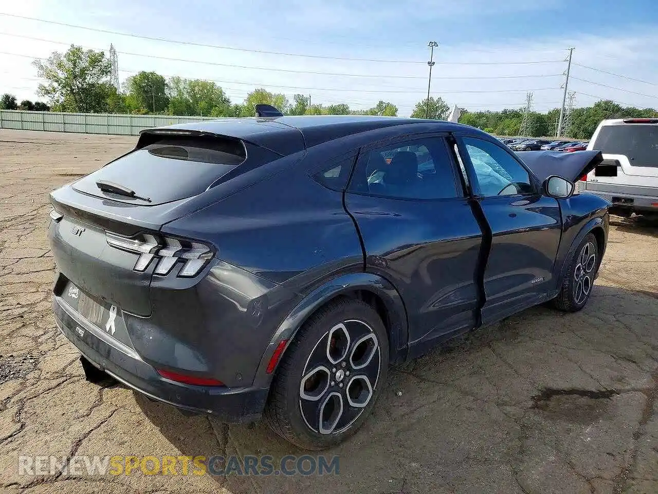 3 Photograph of a damaged car 3FMTK4SEXMME03036 FORD MUSTANG 2021