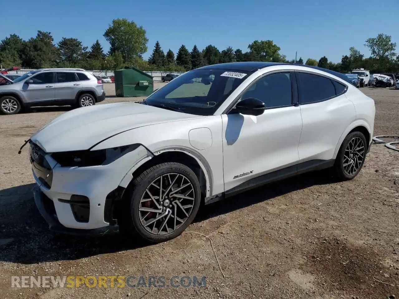1 Photograph of a damaged car 3FMTK4SX5MME00157 FORD MUSTANG 2021