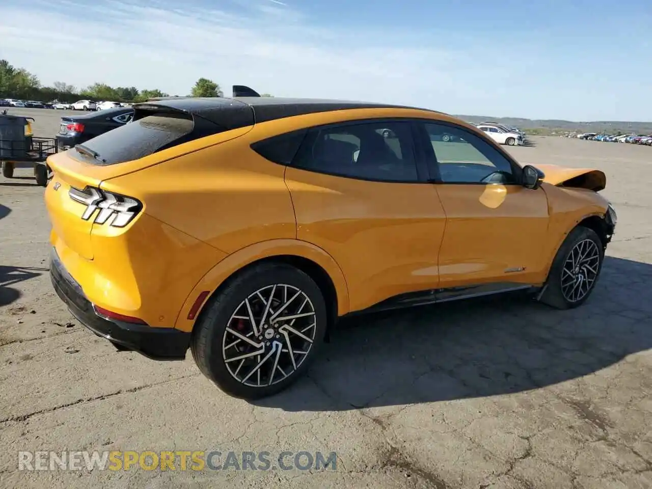 3 Photograph of a damaged car 3FMTK4SX6MME02256 FORD MUSTANG 2021