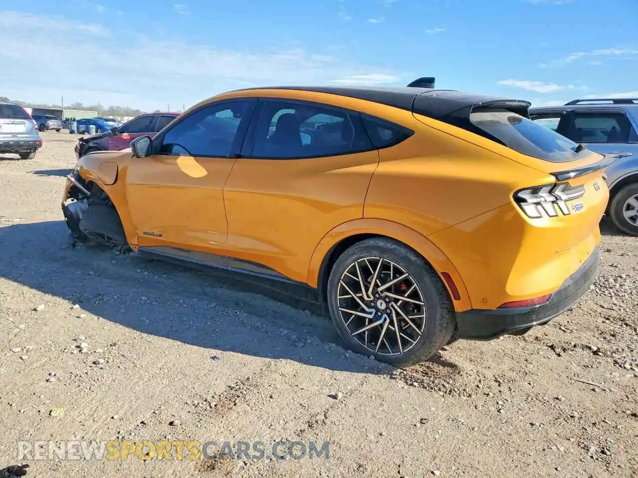 2 Photograph of a damaged car 3FMTK4SX9MME02509 FORD MUSTANG 2021