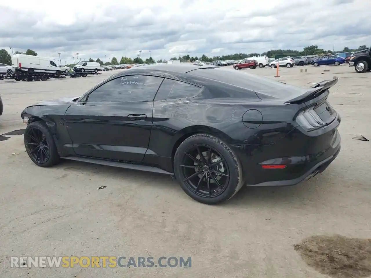 2 Photograph of a damaged car 1FA6P8CF3N5147580 FORD MUSTANG 2022