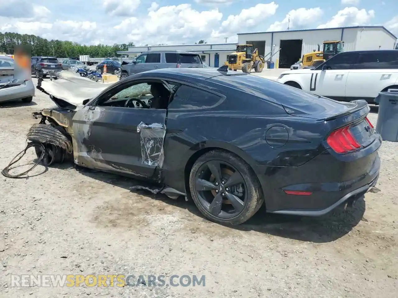 2 Photograph of a damaged car 1FA6P8CF6N5122575 FORD MUSTANG 2022