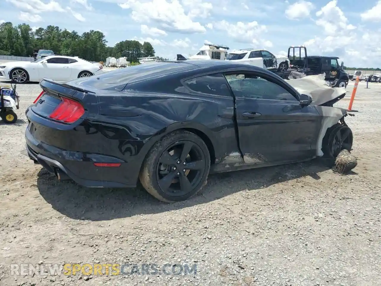 3 Photograph of a damaged car 1FA6P8CF6N5122575 FORD MUSTANG 2022