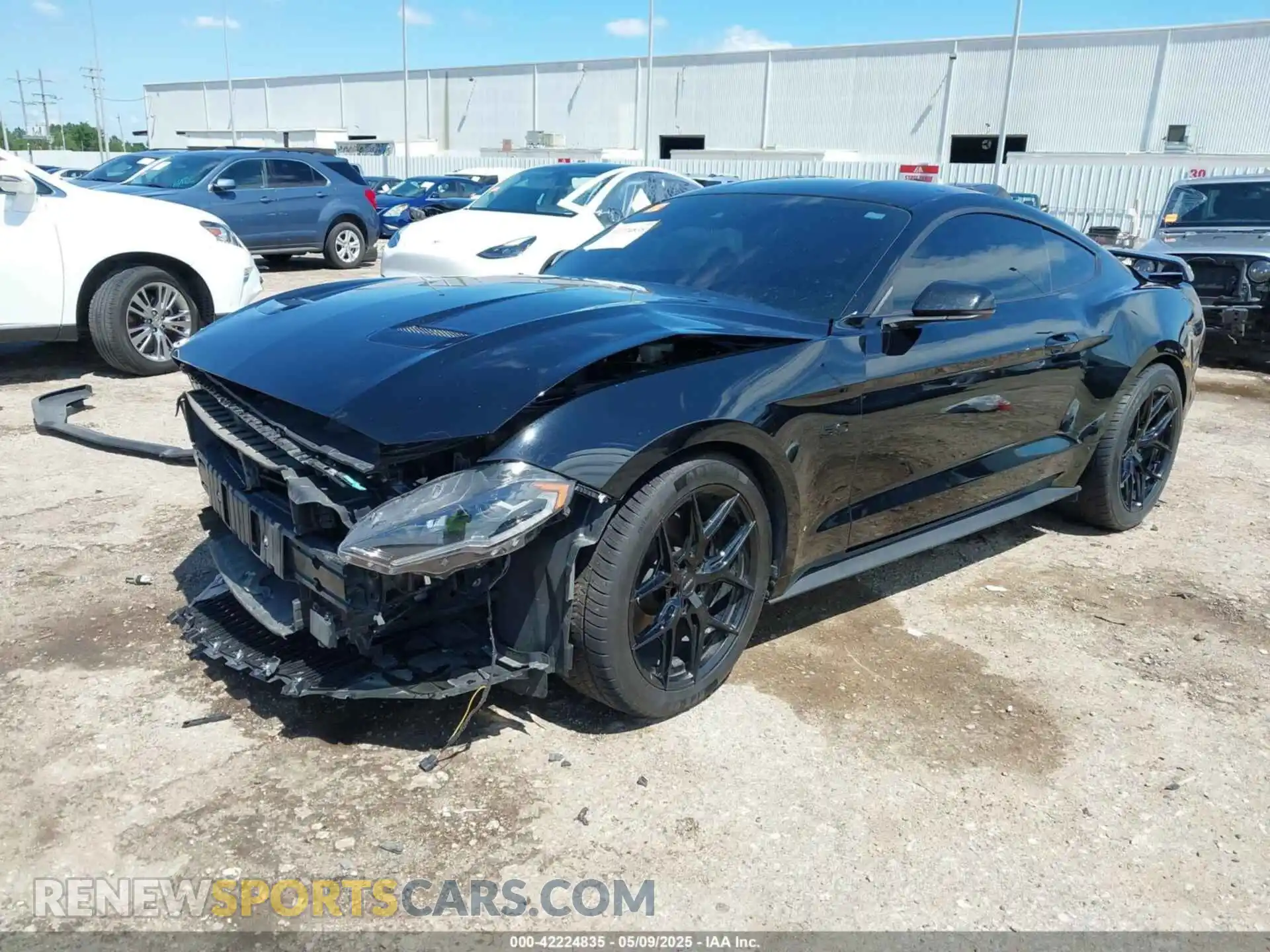 2 Photograph of a damaged car 1FA6P8CFXN5122711 FORD MUSTANG 2022