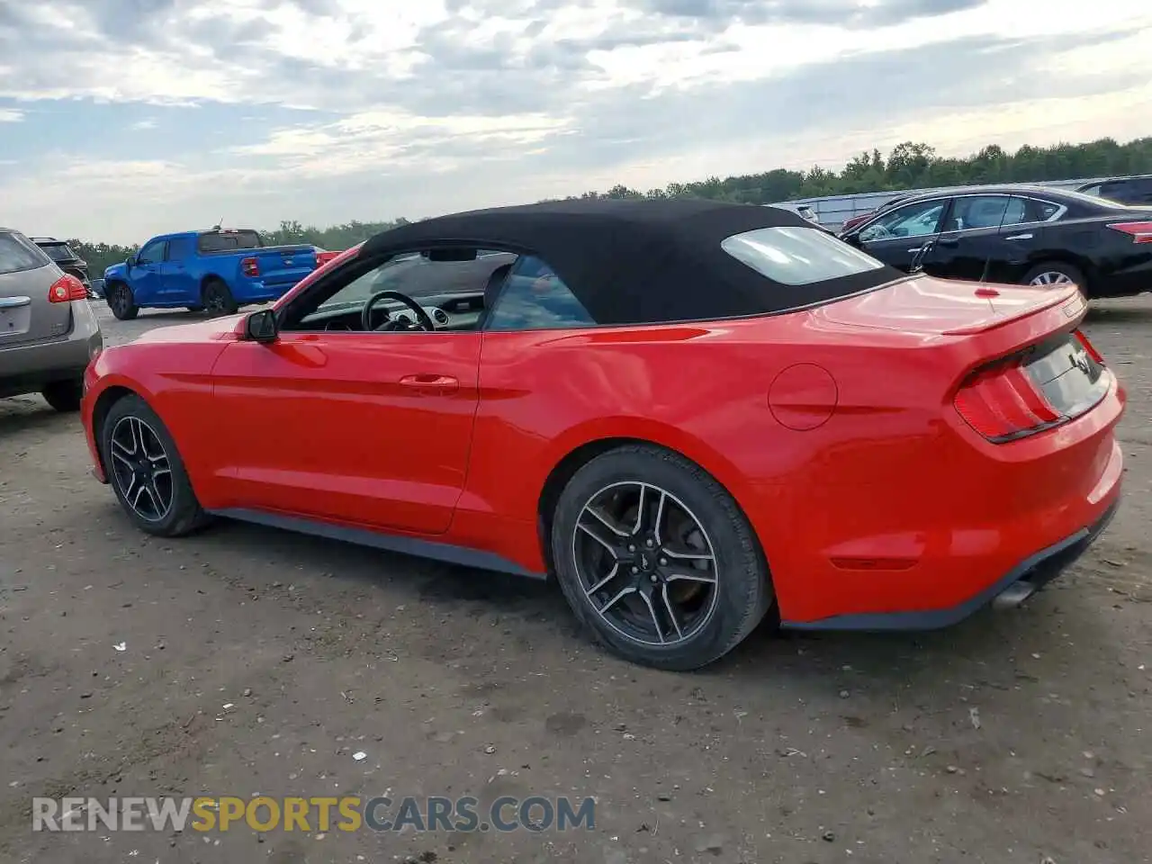 2 Photograph of a damaged car 1FATP8UH8N5118949 FORD MUSTANG 2022