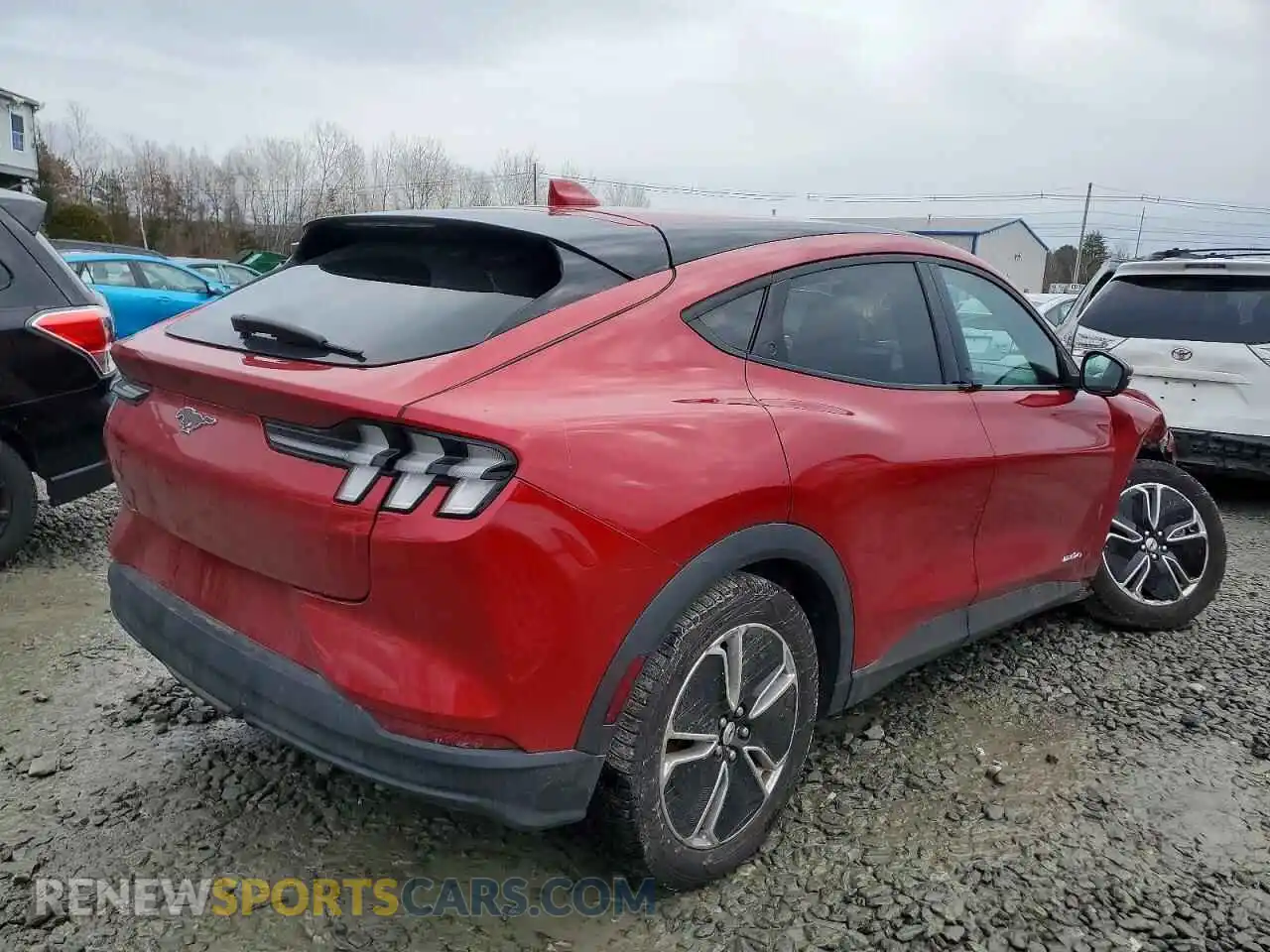 3 Photograph of a damaged car 3FMTK1SS9NMA20341 FORD MUSTANG 2022