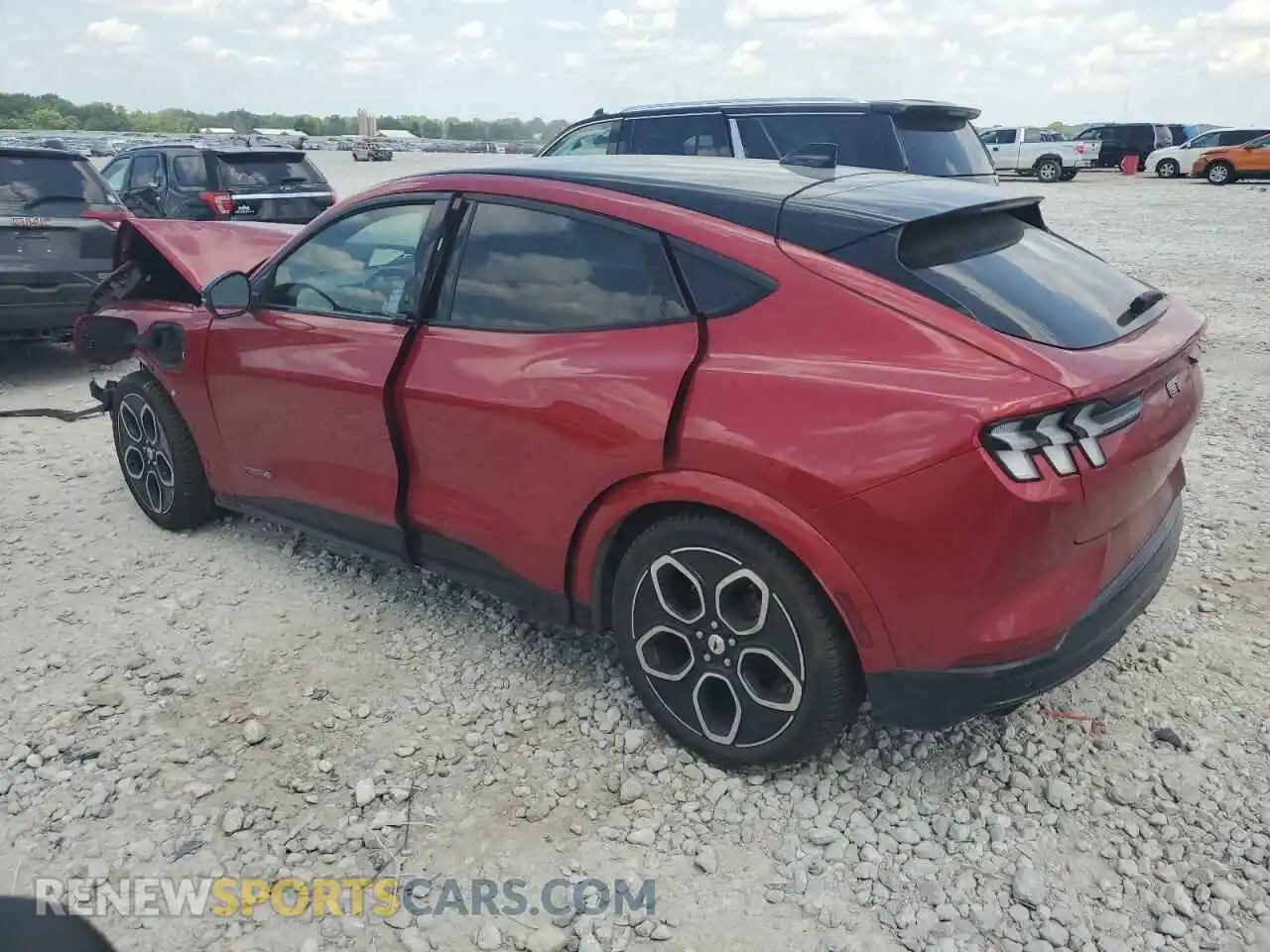 2 Photograph of a damaged car 3FMTK4SE4NMA07816 FORD MUSTANG 2022