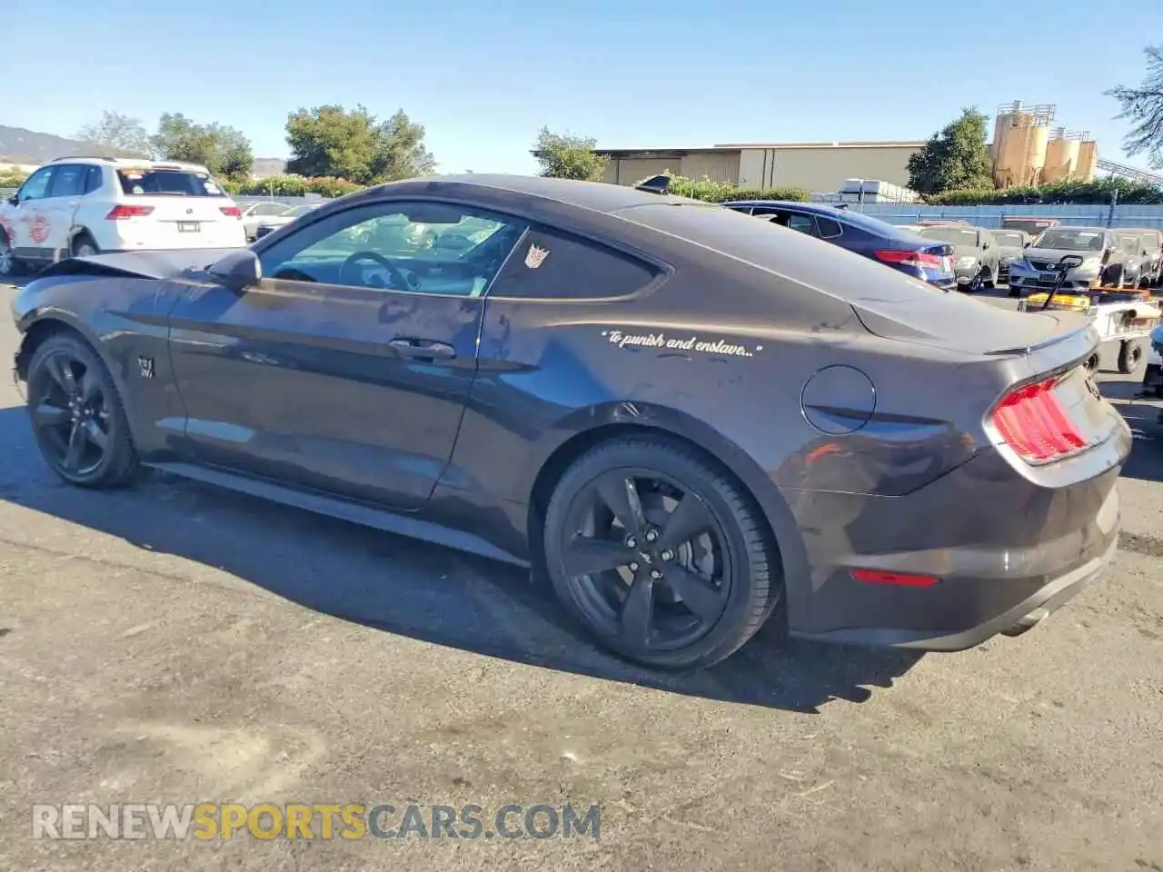 2 Photograph of a damaged car 1FA6P8TH2P5111755 FORD MUSTANG 2023