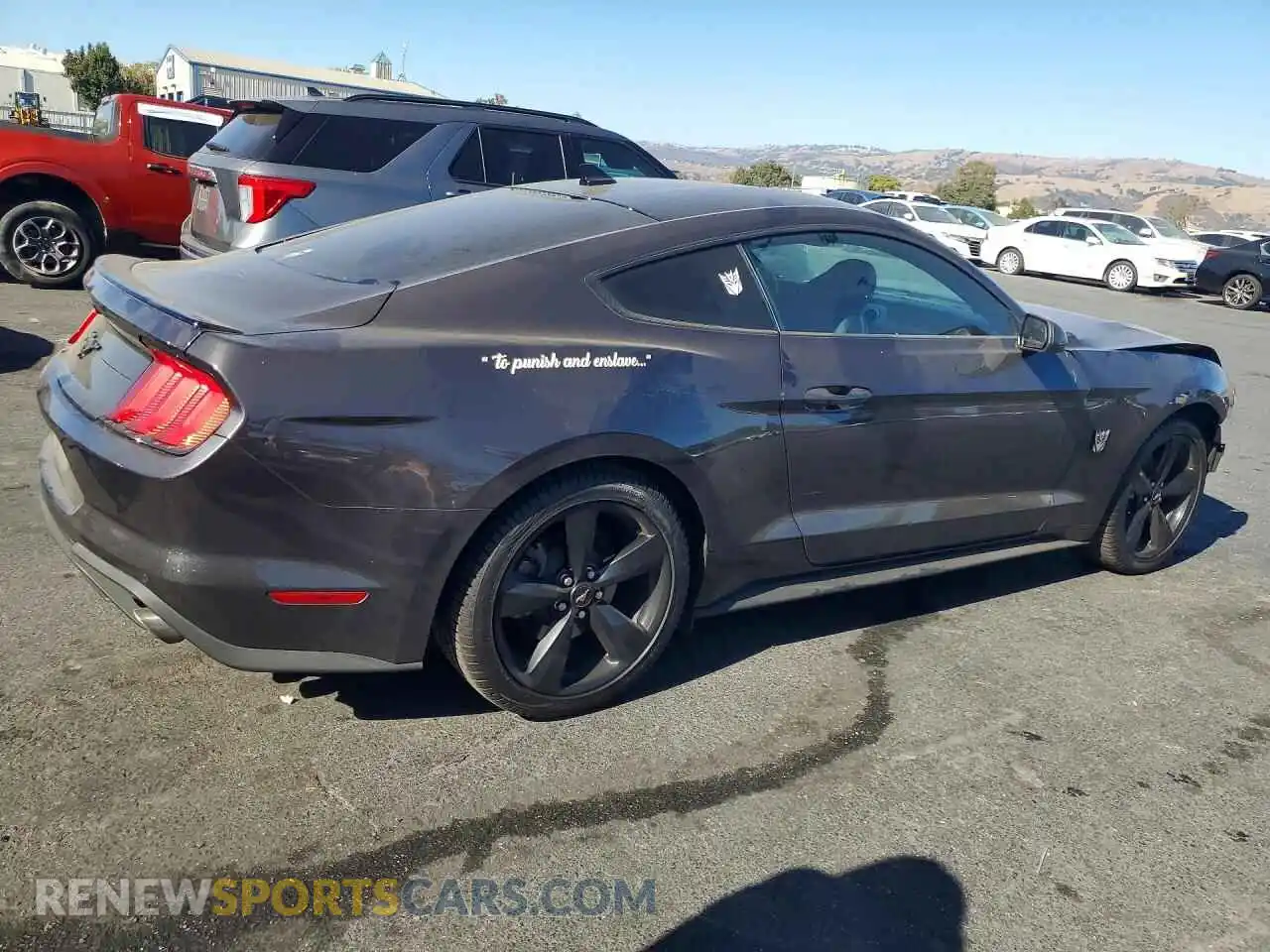 3 Photograph of a damaged car 1FA6P8TH2P5111755 FORD MUSTANG 2023