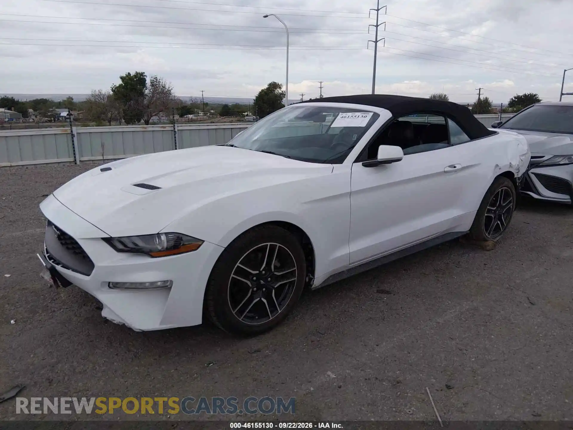 2 Photograph of a damaged car 1FATP8UH1P5110176 FORD MUSTANG 2023