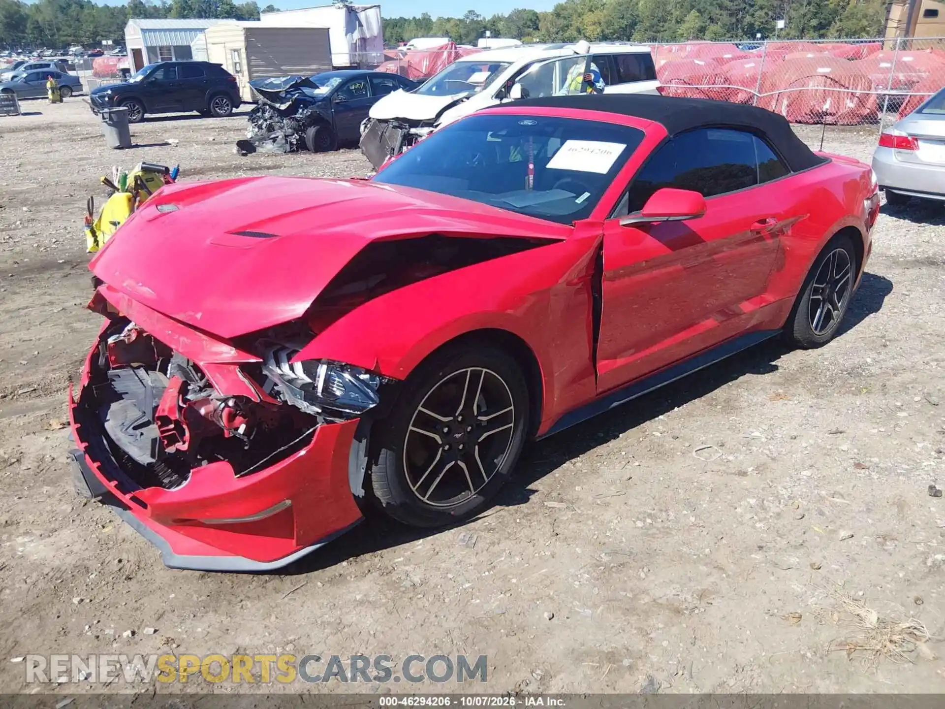 2 Photograph of a damaged car 1FATP8UH2P5105441 FORD MUSTANG 2023