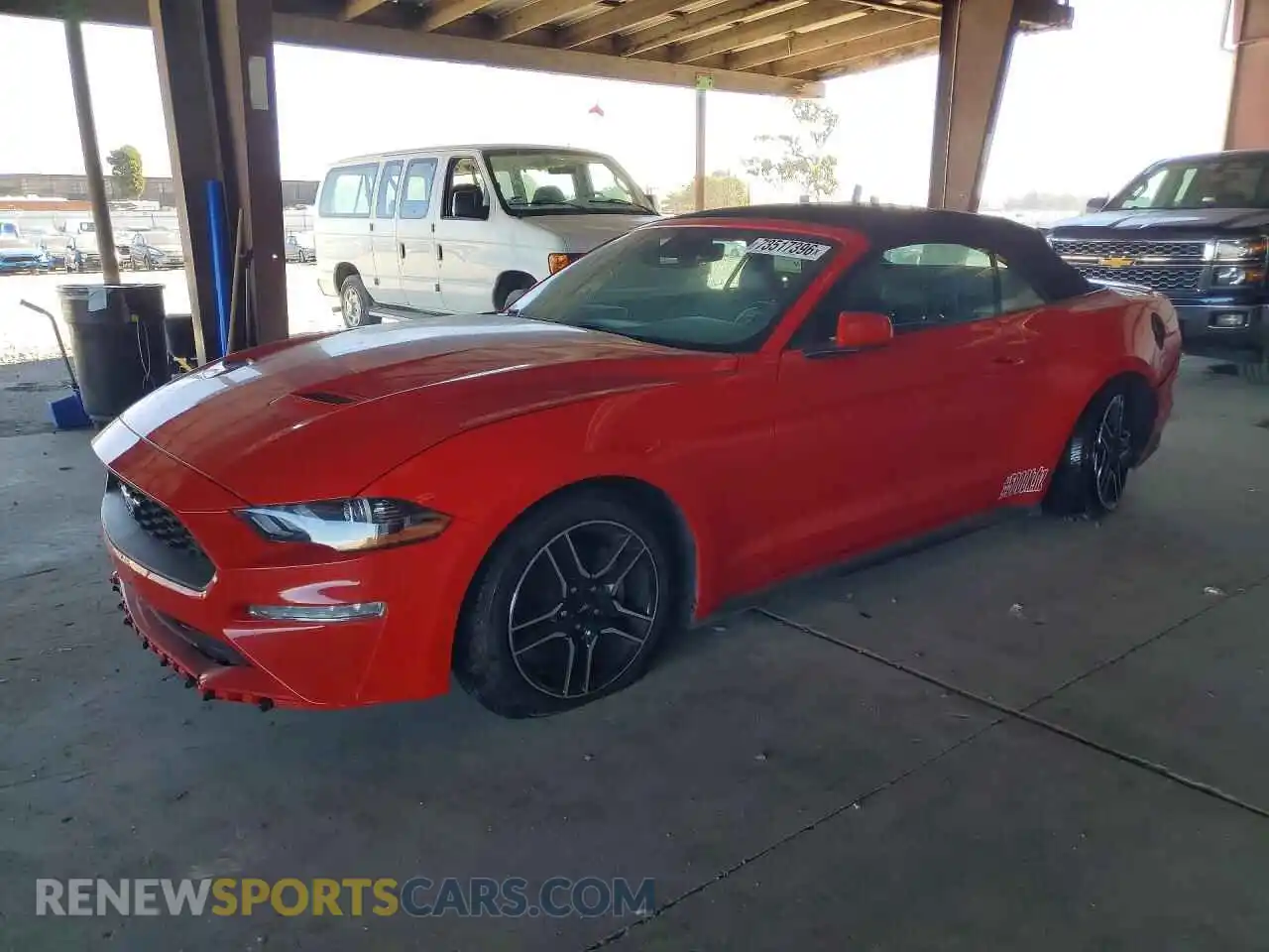 1 fotografías del automóvil dañado 1FATP8UH3P5111409 FORD MUSTANG 2023