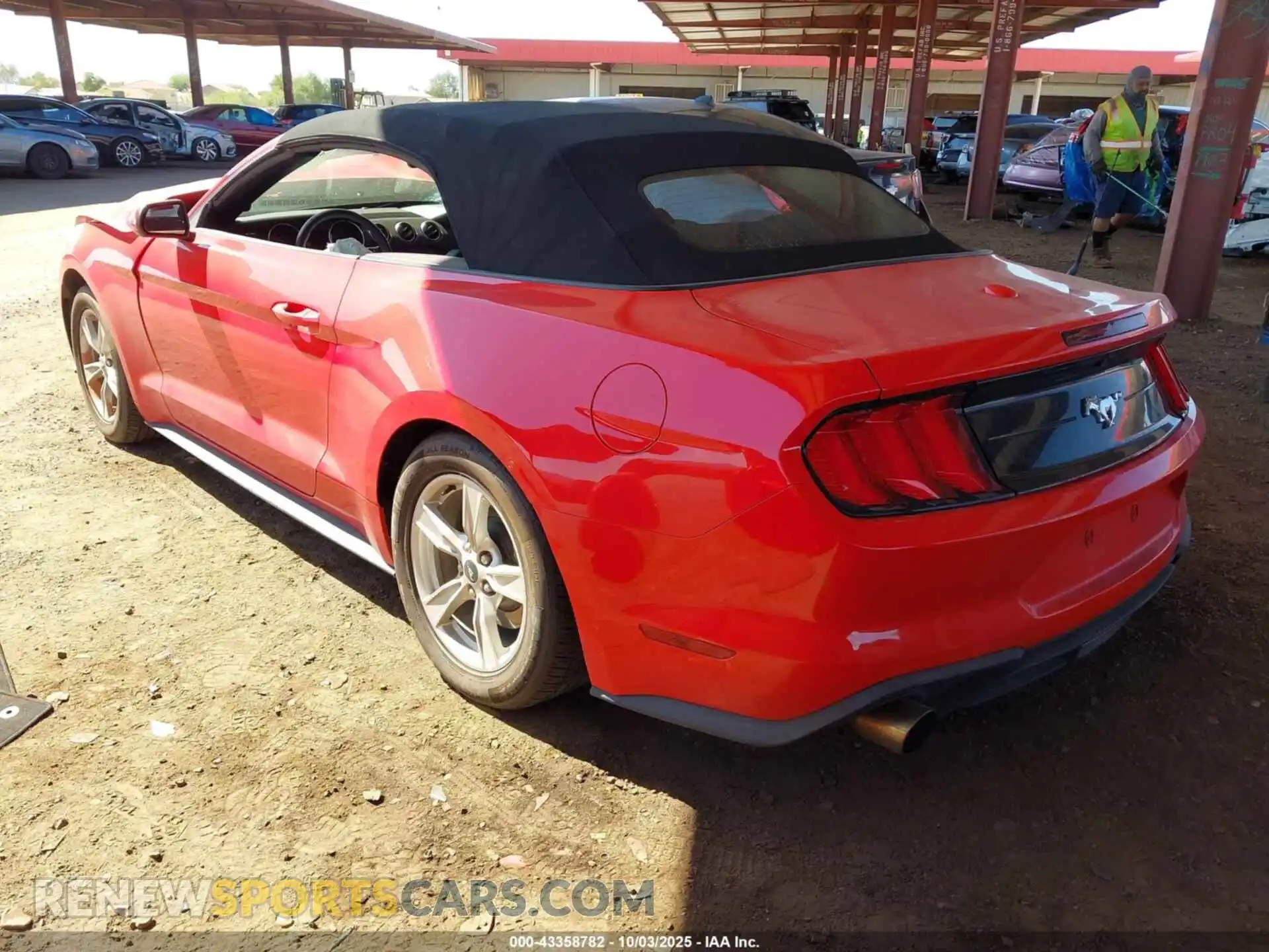 3 Photograph of a damaged car 1FATP8UH5P5111329 FORD MUSTANG 2023