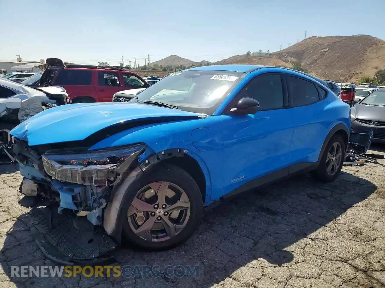 1 Photograph of a damaged car 3FMTK1RM6PMA07153 FORD MUSTANG 2023