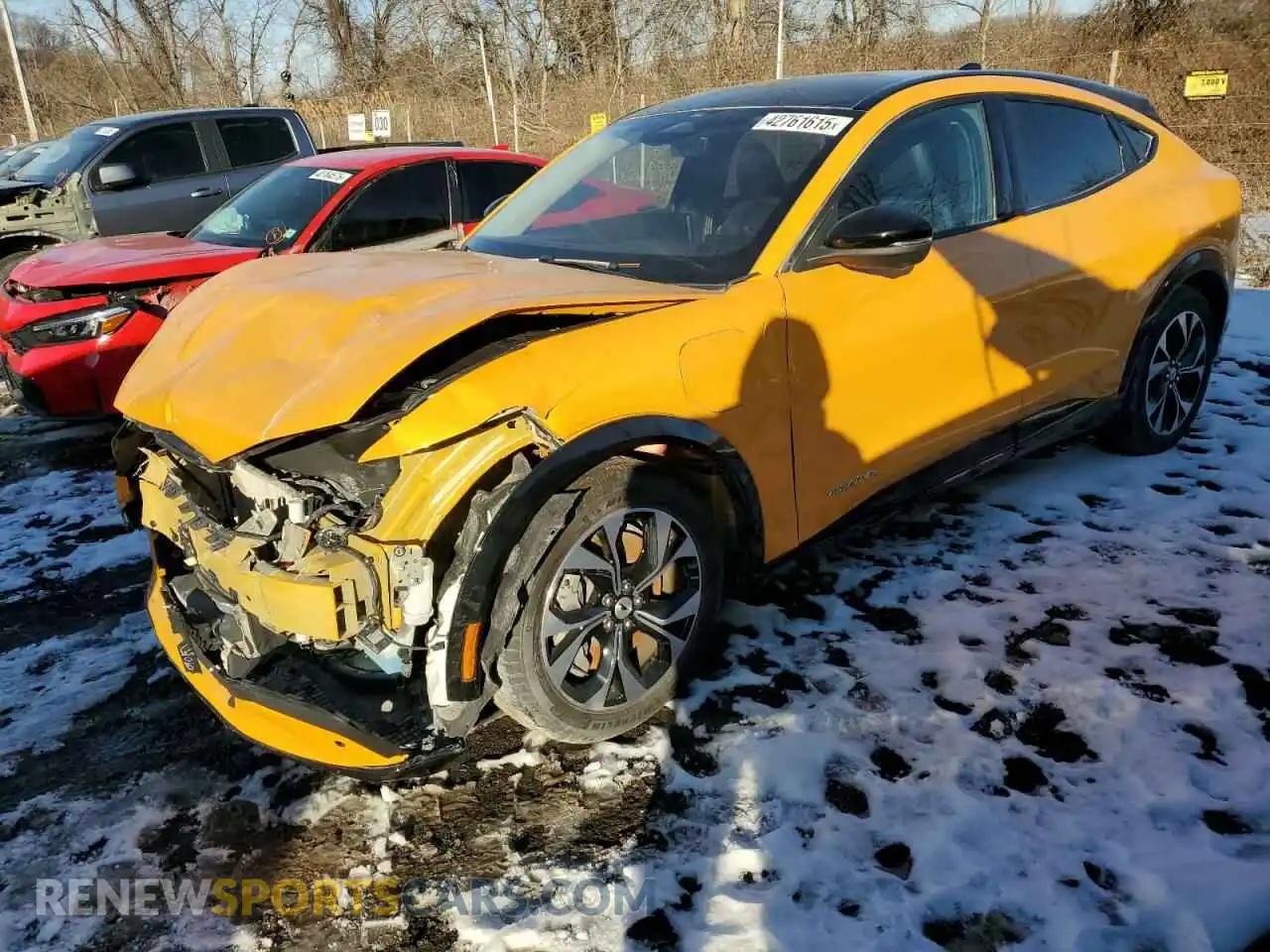 1 Photograph of a damaged car 3FMTK3SS3PMA32144 FORD MUSTANG 2023